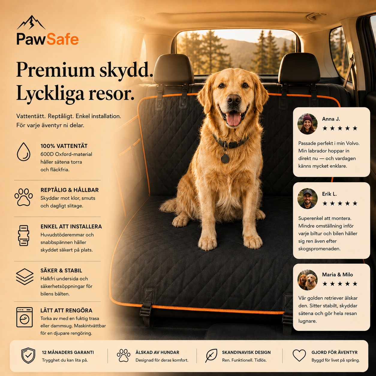 Dog Lounge – Säker bilresa för din hund